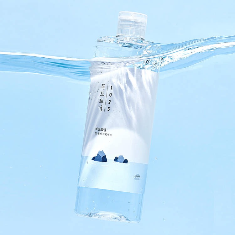 ROUND LAB 1025 Dokdo Toner Large 500ml toner bottle image