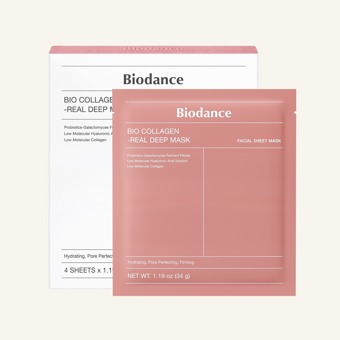 Biodance Bio Collagen Real Deep Mask 4ea