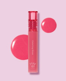 Play 101 by Etude Coloring Gloss 4.1g (02 Chewy Pink)