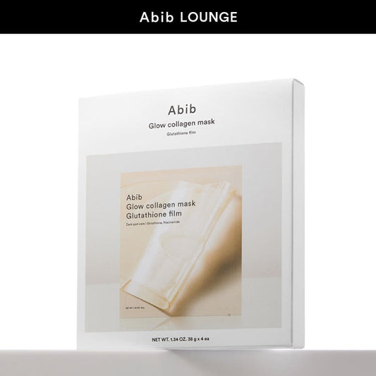 Abib Glow Collagen Mask Glutathione Film 4ea product image - Abib Korean skincare