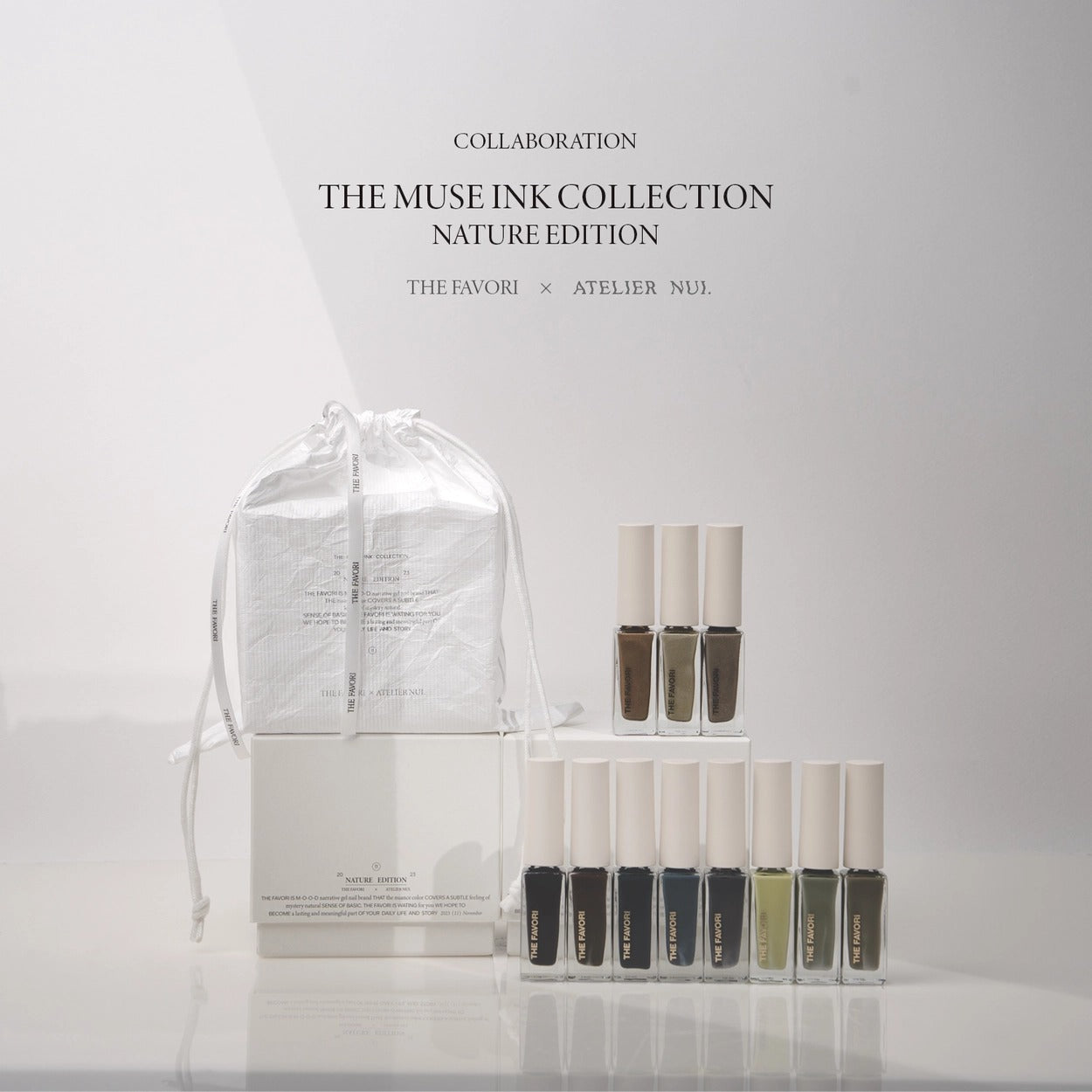 NUI x Favori Natural Edition (11 Colors)