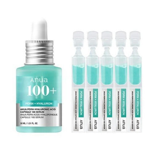 Anua PDRN Hyaluronic Capsule 100 Serum 30ml Refill Set
