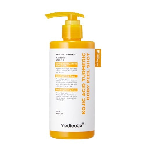 MEDICUBE Kojic Acid Turmeric Body Peel Shot 280ml
