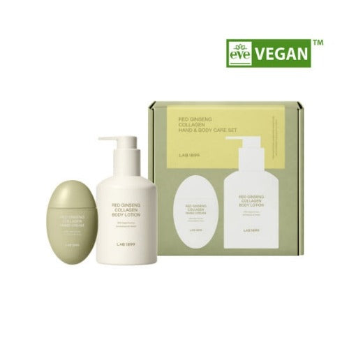 DONGINBI Lab1899 Red Ginseng Collagen Hand&Body Care set