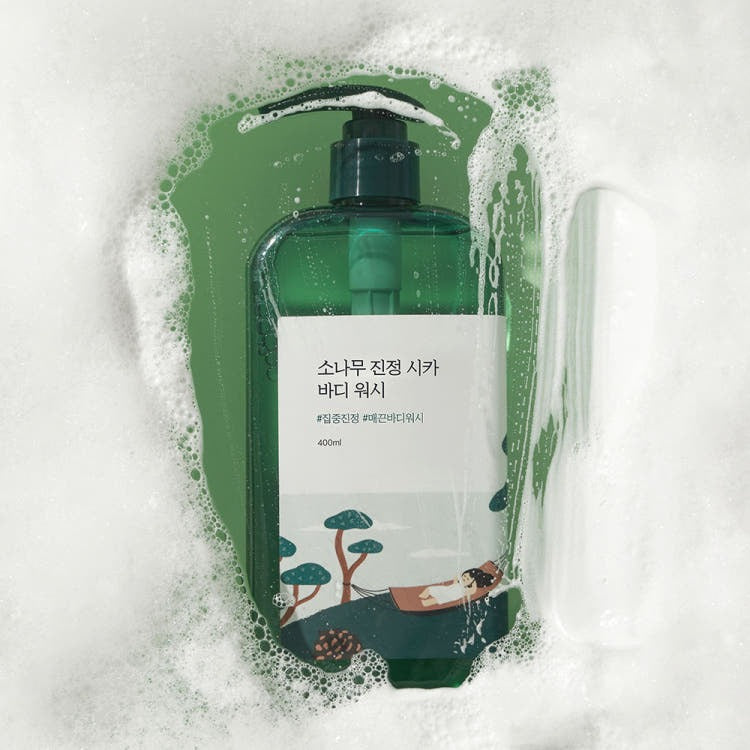 ROUND LAB Pine Calming Cica Body Wash 400ml product image