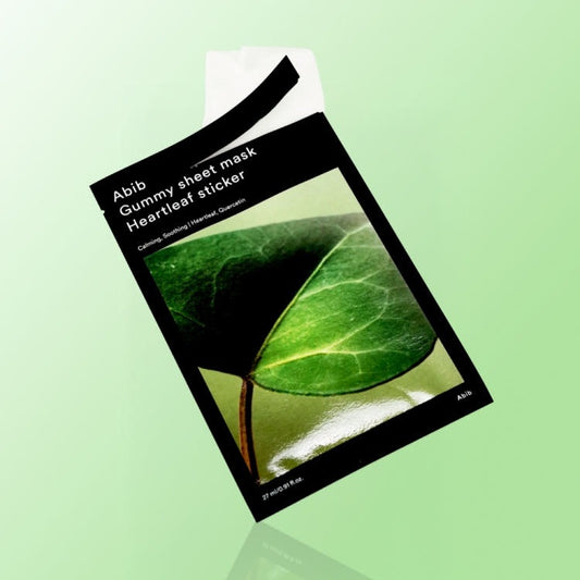 Abib Gummy Sheet Mask Heartleaf Sticker 10ea product image - Abib Korean skincare