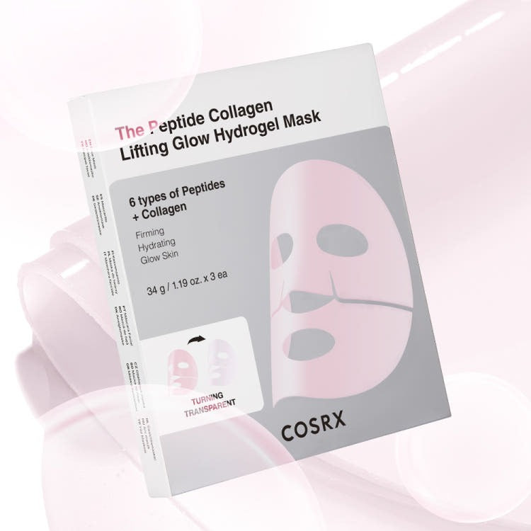 COSRX COSRX The Peptide Collagen Lifting Glow Hydrogel Mask 34g*3ea product photo