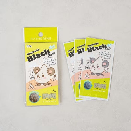 DAISO Hatherine Black Nose Pack 3EA