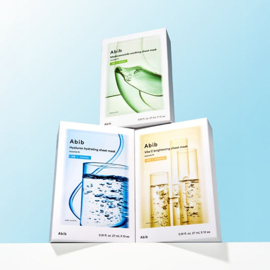 Abib Essential Fit Sheet Mask 30ea product image - Abib Korean skincare