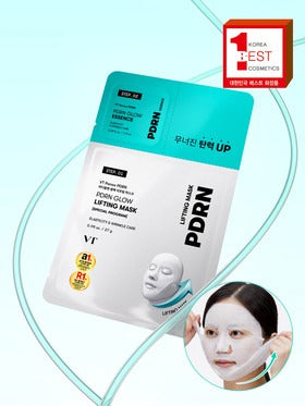 DAISO VT PDRN Radiance Lifting Mask 27 g + Essence 1.5 ml
