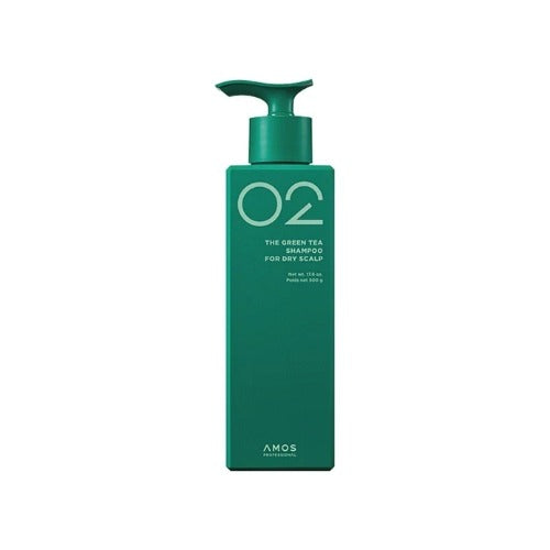 AMOS Green Tea Shampoo For Dry Scalp 500g