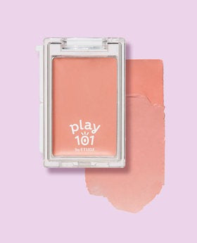 Play 101 by Etude Multi Blending Piece Cream Blusher 1.3g (01 Zesty Orange)