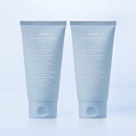 Abib Deep Clean Foam Cleanser Sedum Hyaluron 150ml*2ea product image - Abib Korean skincare