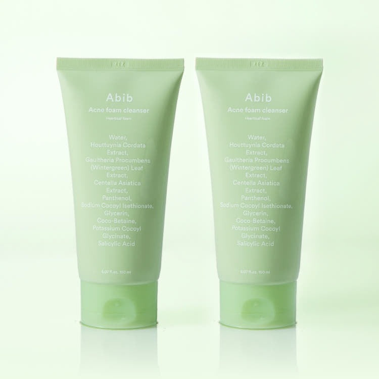 Abib Acne Foam Cleanser Heartleaf 150ml product image - Abib Korean skincare