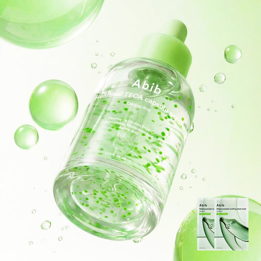 Abib Heartleaf TECA Capsule Serum Calming Drop 50ml product image - Abib Korean skincare