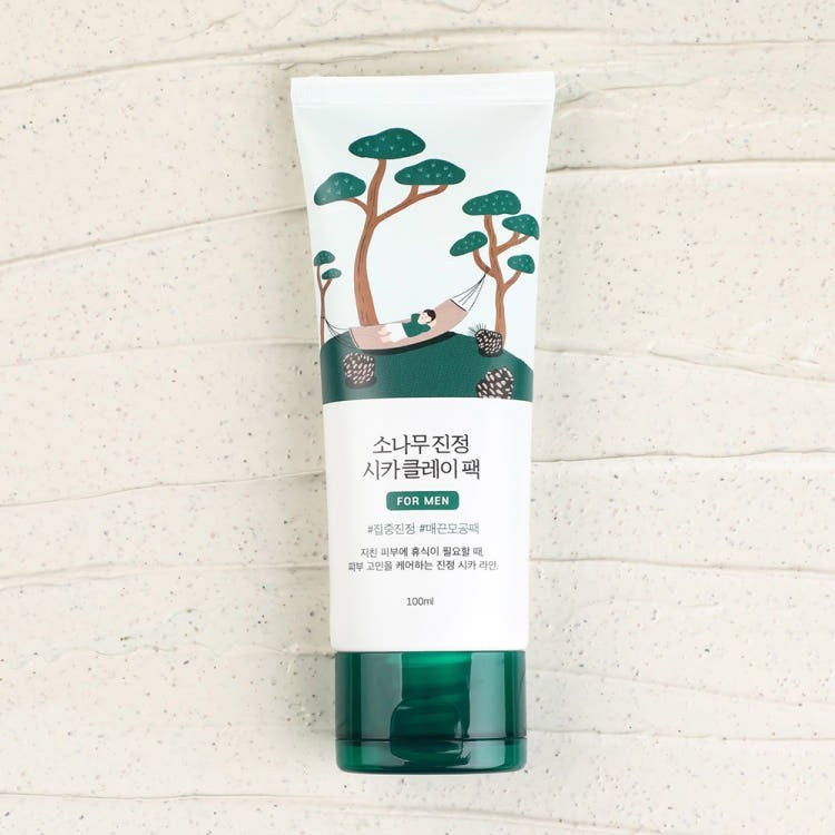 ROUND LAB For Man Pine Calming Cica Clay Pack 100ml product image