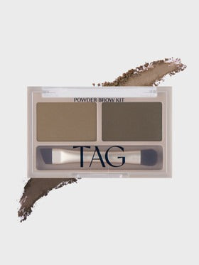 TAG Powder Brow Kit 3.3g (02 Natural Brown)