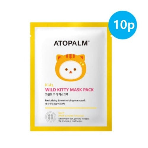 ATOPALM Kids Wild Kitty Mask Pack 15g*10sheets