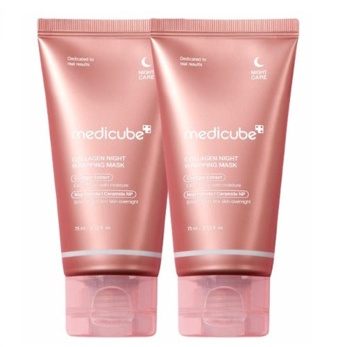 MEDICUBE Collagen Night Wrapping Mask 75ml *2ea