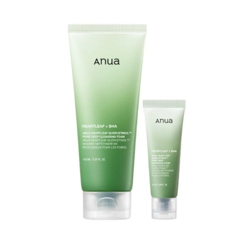 Anua Heartleaf Quercetinol Pore Deep Cleansing Foam 150ml (+25ml)