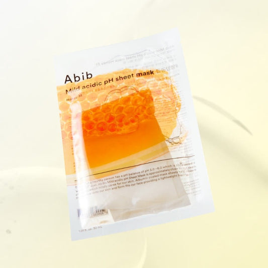 Abib Mild Acidic pH Sheet Mask Honey Fit 10ea product image - Abib Korean skincare