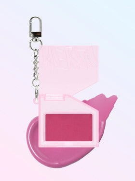 MERZY Let's Wearing Lip & Cheek Keyring(04 Lavender Plum) 2.2g