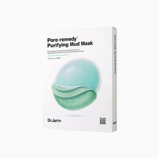 Dr. Jart Dermask Pore Remedy Purifying Mud Mask 13g*5ea