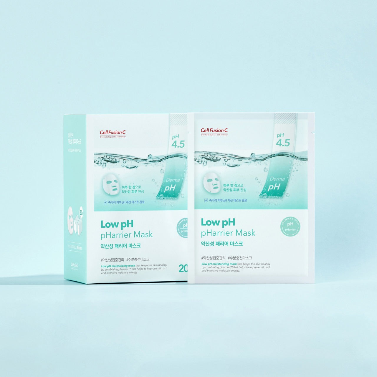 Cell Fusion C Low PH Parrier Mask Pack 25 ml × 20 sheets