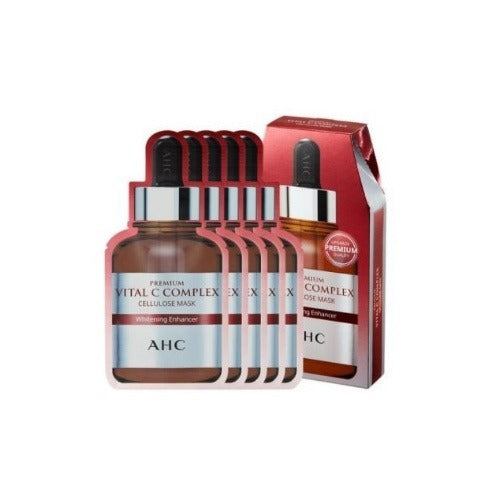AHC Premium VITAL C Complex Cellulose Mask 5 sheets