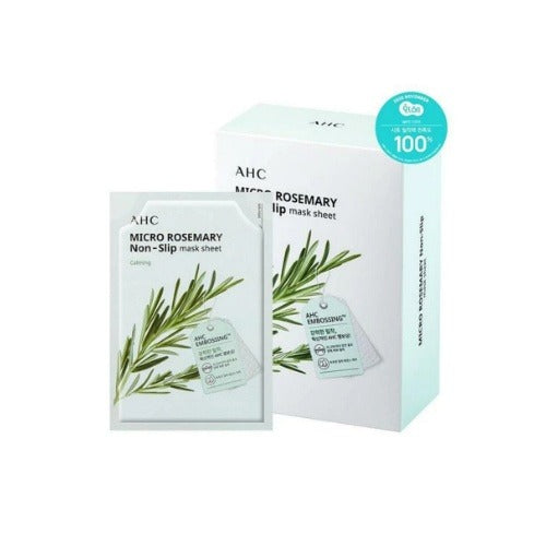 AHC Micro Rosemary Non-Slip Mask Sheet 10 Sheets