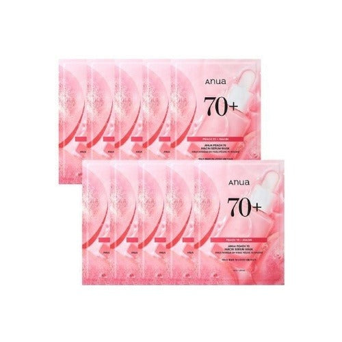 Anua Peach 70 Niacin Serum Mask 10ea