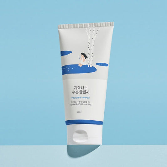 ROUND LAB Birch Juice Moisturizing Cleanser 150ml cleanser packaging image