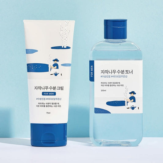 ROUND LAB For Man Birch Juice Moisturizing Toner 200ml X Cream 75ml 2pcsset toner bottle image