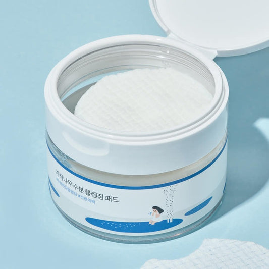ROUND LAB Birch Juice Moisturizing Cleansing Pad 60ea toner pad product image
