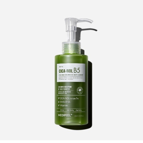 Medi-Peel Phyto Cica-Nol B5 Aha Bha Vitamin Calming O2 Deep Cleanser 150ml