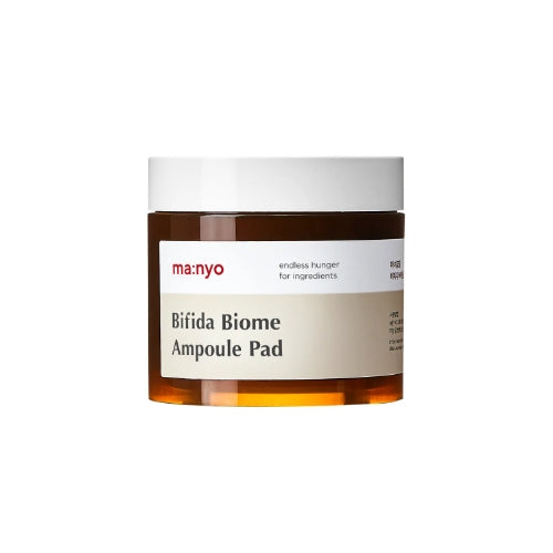 Manyo Bifida Biome Ampoule Pad 70ea hydrating Korean toner pads for skin barrier care