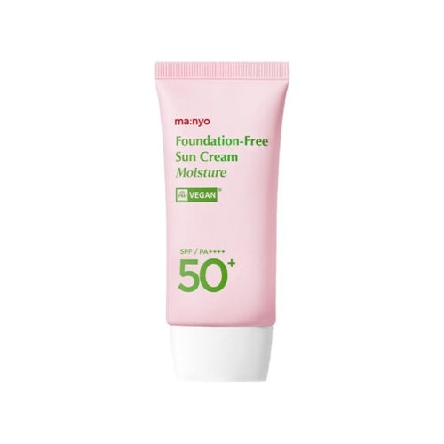 manyo Foundation-Free Sun Cream Moisture 50 ml moisturizing tone up sunscreen

