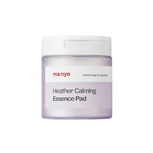 manyo Heather Calming Essence Pad 60 pads soothing toner pads for sensitive skin
