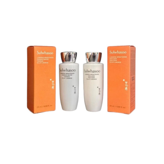 Sulwhasoo Lumiwise Brightening Essence Water and Emulsion 25ml set